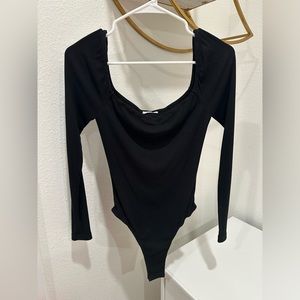 Princess Polly black square neck bodysuit